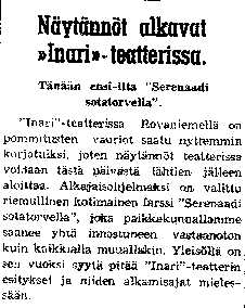 Rovaniemi 28.4.1940