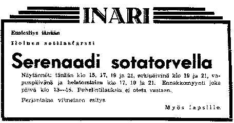 Rovaniemi 28.4.1940